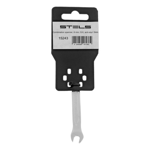 Ключ комбинированный, 6 мм, CrV, антислип Stels по ценам производителя в Москве с доставкой по всей России