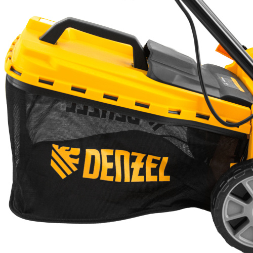 Газонокосилка электрическая GM-1600, 1600 Вт, ширина 36 см, 3 уровя, травосборник 35 л. Denzel по ценам производителя в Москве с доставкой по всей России