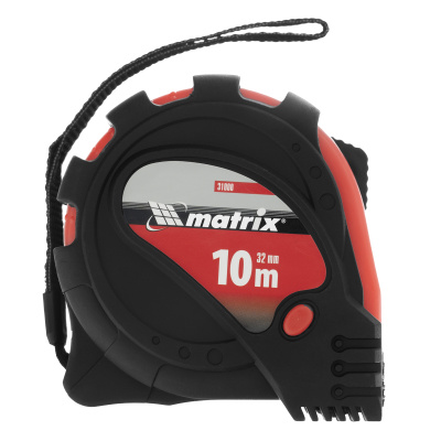 Рулетка Status Magnet 3 fixations,10 м х 32 мм,обрезиненный корпус,зацеп с магнитом Matrix по ценам производителя в Москве с доставкой по всей России