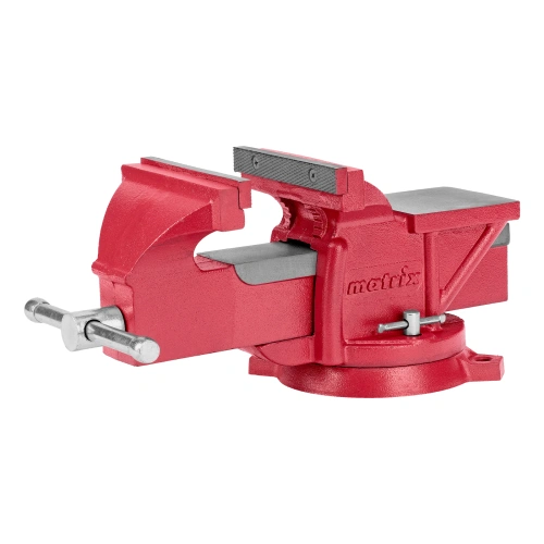 Тиски слесарные, 150 мм, поворотные, с наковальней Matrix по ценам производителя в Москве с доставкой по всей России