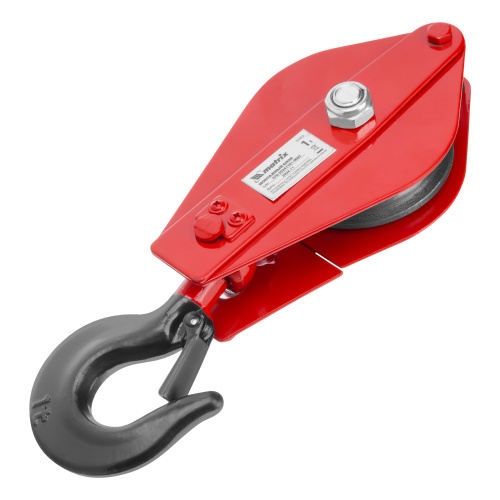 Блок монтажный с крюком, 1 т Matrix по ценам производителя в Москве с доставкой по всей России