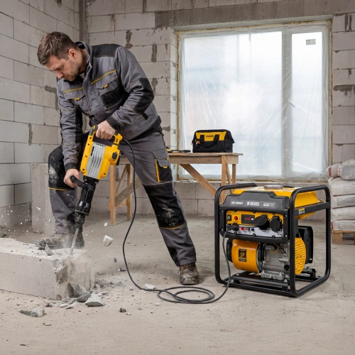 Генератор инверторный GK-3800iF, 3,8 кВт, 230 В, ручной старт DENZEL по ценам производителя в Москве с доставкой по всей России