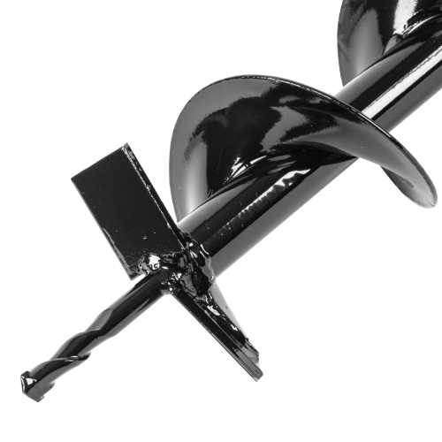 Шнек для грунта E-100, диаметр 100 мм, длина 800 мм,соединение 20 мм, несъемный нож Denzel по ценам производителя в Москве с доставкой по всей России