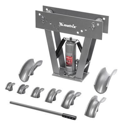 Трубогиб гидравлический, 1/2-3", 15 т, в комплекте с башмаками Matrix по ценам производителя в Москве с доставкой по всей России