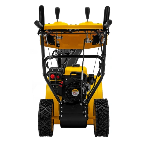 Бензиновая снегоуборочная машина SBM 610S PRO, 212 cc, электростартер, фара, обогрев Denzel по ценам производителя в Москве с доставкой по всей России
