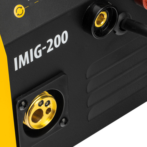 Аппарат инвертор. полуавтомат. cварки IMIG-200, 200 А, ПВ 60%, катушка 5 кг Denzel по ценам производителя в Москве с доставкой по всей России