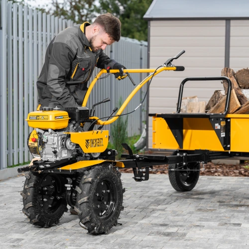 Мотоблок DPT-270S, 7 л.с., ремен.сцеп, фрез 3х4, ШОМ, передачи 2В/1Н Denzel по ценам производителя в Москве с доставкой по всей России