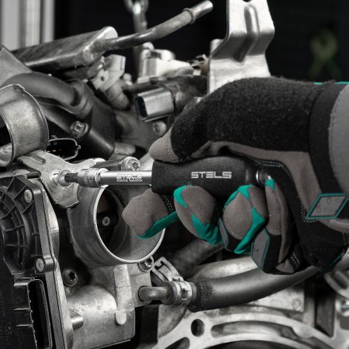 Набор инструментов, 1/4", CrV, пластиковый кейс 29 предметов Stels по ценам производителя в Москве с доставкой по всей России