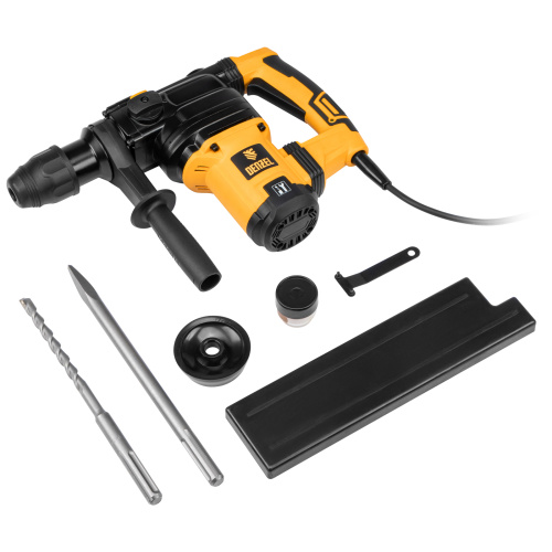 Перфоратор электрический RHV-1050-38-max, SDS-max, 1050 Вт, 10 Дж, 2 плюс 1 режим Denzel по ценам производителя в Москве с доставкой по всей России