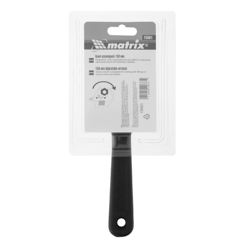 Ключ разводной, 150 мм Matrix по ценам производителя в Москве с доставкой по всей России