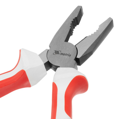 Плоскогубцы Premium, 180 мм, трехкомпонентные рукоятки Matrix по ценам производителя в Москве с доставкой по всей России