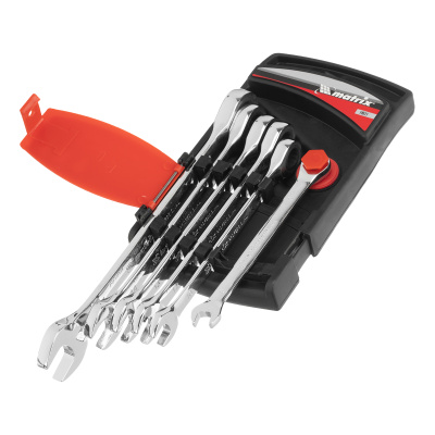 Набор ключей комбинированных, трещеточных 6 шт Matrix купить в Москве с доставкой по всей России | ProtosMarket.ru