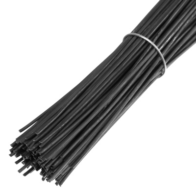 Проволока стальная в прутках 400 мм х 100 шт, вязальная, термообработанная 1.4 мм Сибртех по ценам производителя в Москве с доставкой по всей России