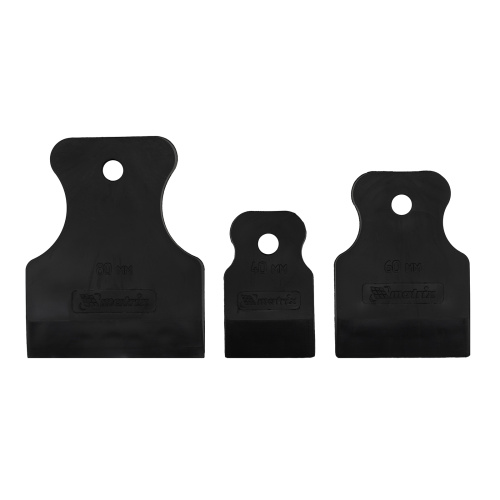 Набор шпателей 40-60-80 мм, черная резина, 3 шт Matrix по ценам производителя в Москве с доставкой по всей России