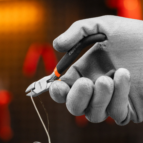 Бокорезы Mini, 130 мм, никелированные, авторазжим Sparta по ценам производителя в Москве с доставкой по всей России