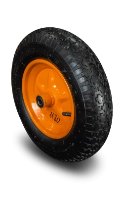 Колесо пневматическое резиновое 370 мм 3.50-8 (подшипник 16 мм) купить в Москве с доставкой по всей России | ProtosMarket.ru