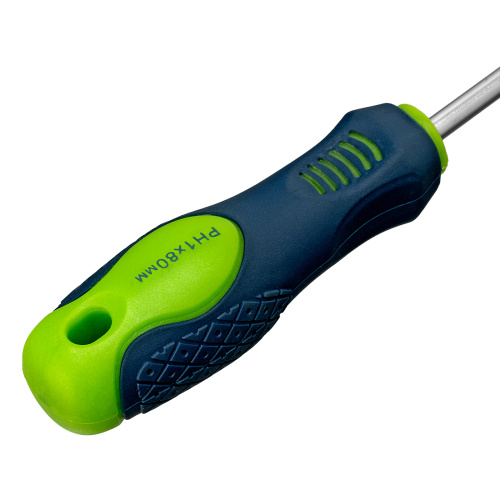 Отвертка, PH1 х 80 мм, CrV, двухкомпонентная рукоятка Сибртех по ценам производителя в Москве с доставкой по всей России