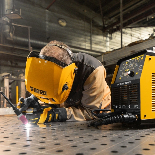 Аппарат инвертор. аргонодуговой сварки ITIG-200 ACDC Mix Pulse, 200 А, ПВ 60% Denzel по ценам производителя в Москве с доставкой по всей России