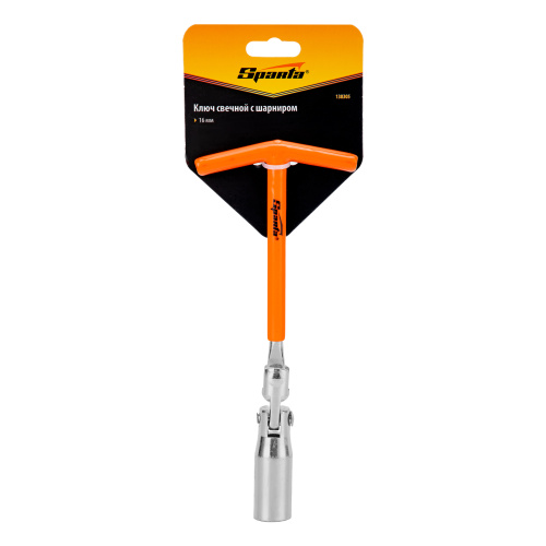 Ключ свечной карданный, 16 мм, с шарниром Sparta по ценам производителя в Москве с доставкой по всей России