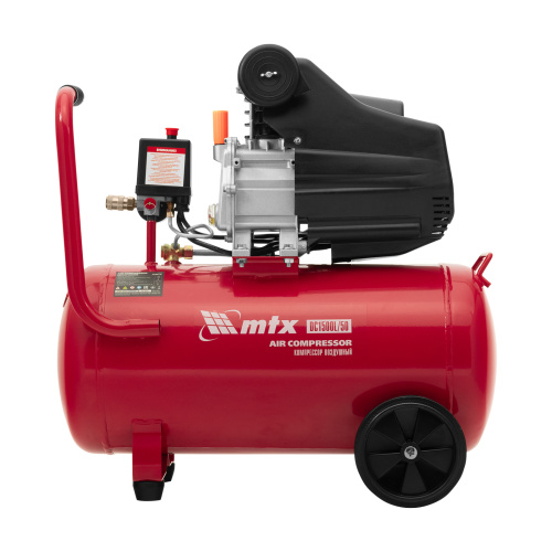 Компрессор воздушный DC1500L/50, 1,5 кВт, 50 л, 210 л/мин MTX по ценам производителя в Москве с доставкой по всей России