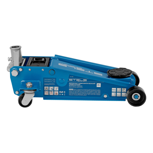Домкрат гидравлический подкатной, 3 т, 120-450 мм, быстрый подъем, проф. Stels по ценам производителя в Москве с доставкой по всей России