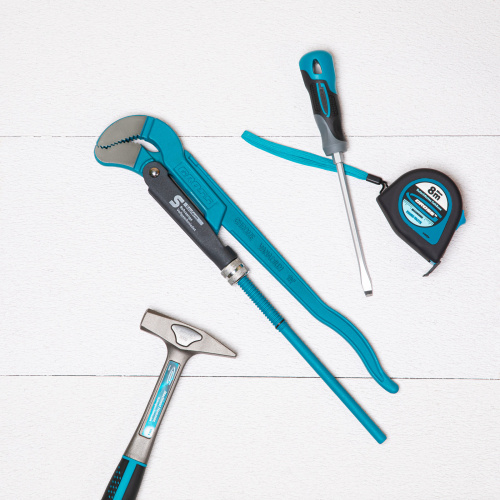 Ключ трубный рычажный 1.5, №2, цельнокованый, CrV, тип "S" Gross по ценам производителя в Москве с доставкой по всей России