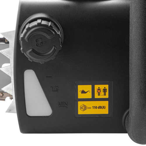 Пила цепная электрическая EDS-2200, 2.2 кВт,продольная, шина 45 см, шаг 3/8, паз 1.3 мм, 62 звена Denzel по ценам производителя в Москве с доставкой по всей России