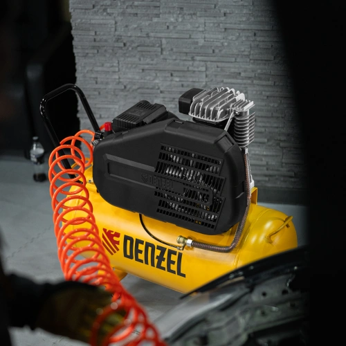 Компрессор воздушный рем. привод BCI 2200/100, 2,2 кВт, 100 литров, 420 л/мин Denzel по ценам производителя в Москве с доставкой по всей России