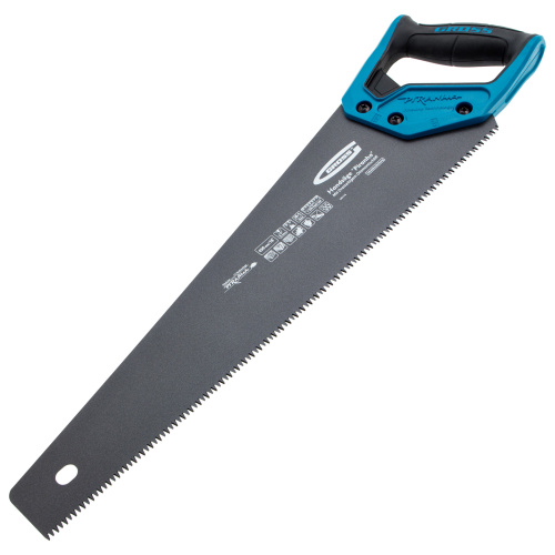 Ножовка по дереву "PIRANHA", 450 мм, 7 TPI, 3D-зуб, тефлоновое покрытие полотна, двухкомпонентная рукоятка Gross по ценам производителя в Москве с доставкой по всей России