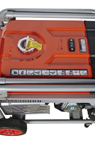 Генератор бензиновый 9,0 кВт 220В 26 л с электростартером и колесами TOR KM13000H по ценам производителя в Москве с доставкой по всей России