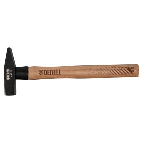 Молоток слесарный, 400 г, кованый квадратный боек, буковая рукоятка Denzel по ценам производителя в Москве с доставкой по всей России