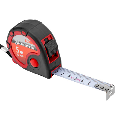 Рулетка Status 3 fixations,5 м х 19 мм,двухкомпонентный корпус,3 фиксации ленты Matrix по ценам производителя в Москве с доставкой по всей России