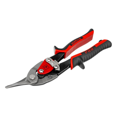 Ножницы по металлу, 250 мм, левый рез, сталь CRMO, двухкомпонентные рукоятки, PRO Matrix по ценам производителя в Москве с доставкой по всей России