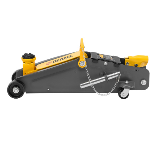 Домкрат гидравлический подкатной с фиксатором, 2,8 т, 135-385 мм Denzel по ценам производителя в Москве с доставкой по всей России