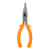 Длинногубцы изогнутые Classic, 160 мм, шлифованные, пластмассовые рукоятки Sparta по ценам производителя в Москве с доставкой по всей России