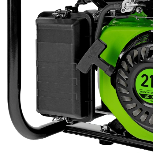 Генератор бензиновый БС-3500, 3.2 кВт, 230В, четырехтактный, 15 л, ручной стартер Сибртех по ценам производителя в Москве с доставкой по всей России