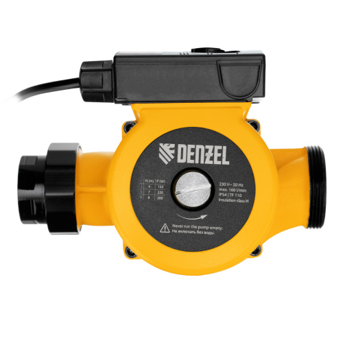 Циркуляционный насос CP32-8, напор 8 м, 160 л/мин, 1 м кабель, монт. длина 180 мм Denzel по ценам производителя в Москве с доставкой по всей России