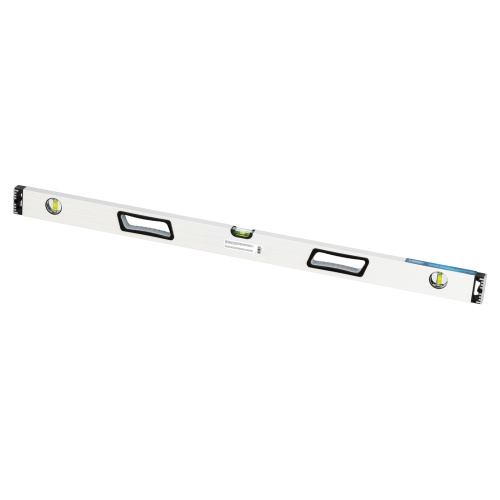 Уровень алюминиевый, 1000 мм, усиленный, рукоятки, фрезерованный, 3 глазка, магнитный Gross по ценам производителя в Москве с доставкой по всей России