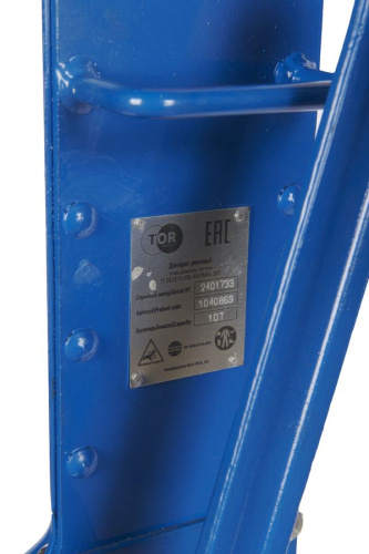 Домкрат реечный TOR ДР 10000 10 т с обрезиненной ручкой купить в Москве с доставкой по всей России | ProtosMarket.ru