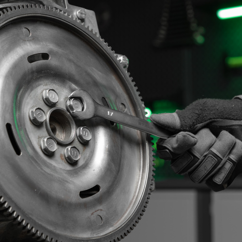 Набор ключей комбинированных 6-17 мм, 6 шт., CrV, матовый хром Stels по ценам производителя в Москве с доставкой по всей России