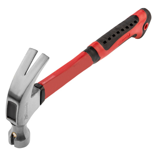 Молоток-гвоздодер, 450 г, боек c магнитом, фибергласовая обрезиненная рукоятка Matrix по ценам производителя в Москве с доставкой по всей России