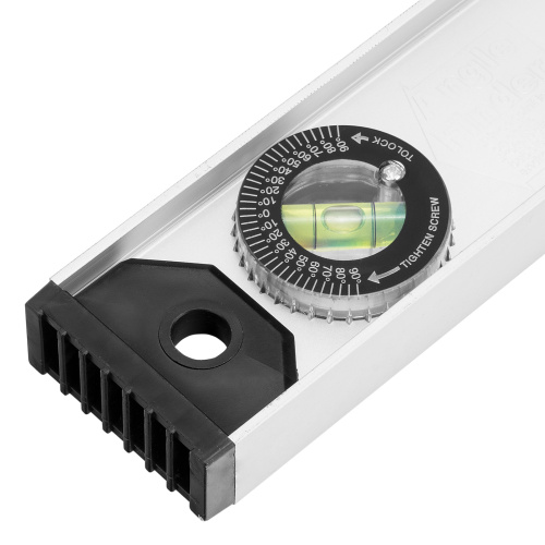 Уровень алюминиевый "Рельс", 1200 мм, 3 глазка (1 поворотный) Matrix по ценам производителя в Москве с доставкой по всей России