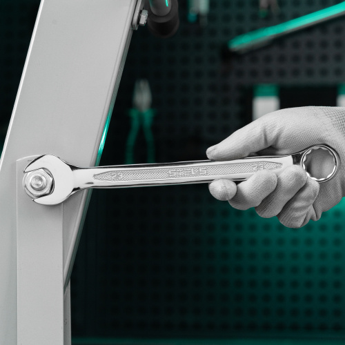 Ключ комбинированный, 23 мм, CrV, антислип Stels по ценам производителя в Москве с доставкой по всей России