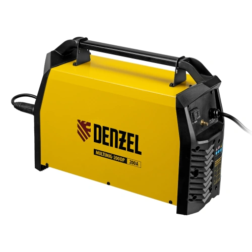 Аппарат инвертор. полуавтомат. сварки MultiMIG-200DP Synergy Double Pulse, 200 А, ПВ 80% Denzel по ценам производителя в Москве с доставкой по всей России