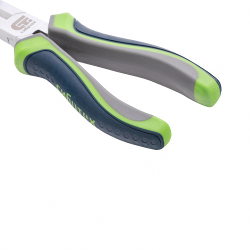 Длинногубцы прямые, 180 мм, трехкомпонентные рукоятки Сибртех по ценам производителя в Москве с доставкой по всей России