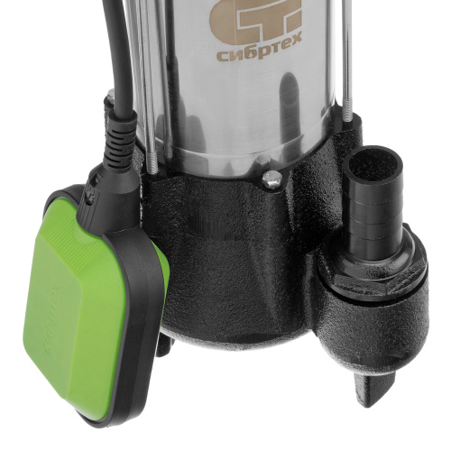 Фекальный насос СФН250, 250 Вт, напор 8 м, 10000 л/ч Сибртех по ценам производителя в Москве с доставкой по всей России