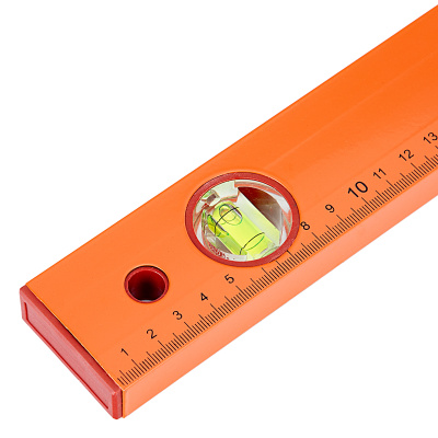 Уровень алюминиевый, 400 мм, 3 глазка, желтый, линейка Sparta по ценам производителя в Москве с доставкой по всей России