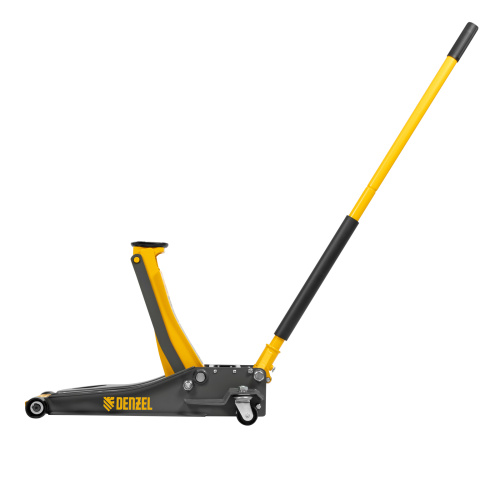 Домкрат гидравлический подкатной, 3 т, 75-500 мм, быстрый подъем, низкий подхват, проф. Denzel по ценам производителя в Москве с доставкой по всей России
