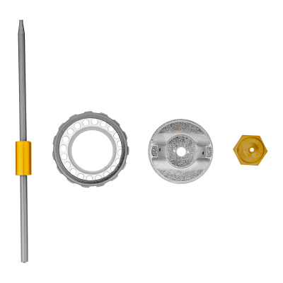 Ремкомплект для краскораспылителя 4 предмета: сопло 2,0 мм, игла, форсунка, зажим сопла Matrix по ценам производителя в Москве с доставкой по всей России