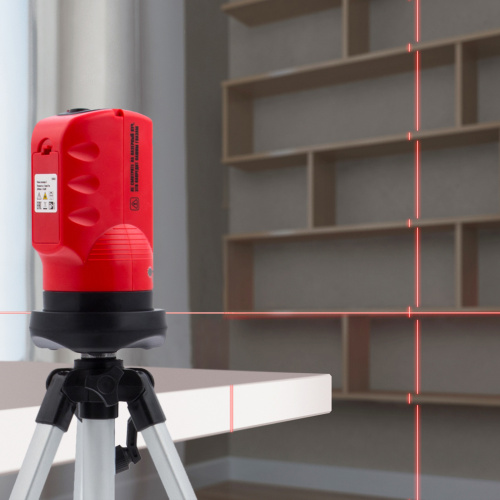 Лазерный уровень, 100 мм, штатив 1260 мм, самовыравнивающийся Matrix по ценам производителя в Москве с доставкой по всей России